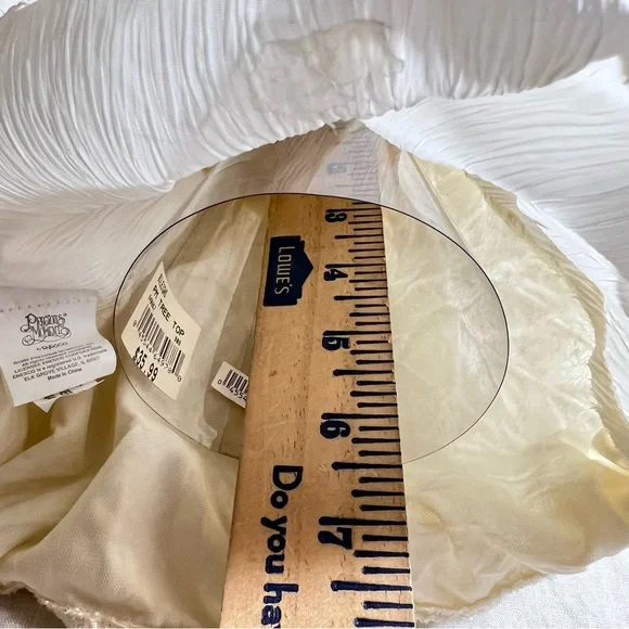 Vintage Precious Moments Angel Tree Topper 1999 FLAWS - Picture 3 of 10